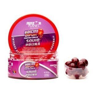 Boilies Dipuit pentru Carlig Senzor Planet,Squid&Pruna 16-18mm, 200g - Copy 0