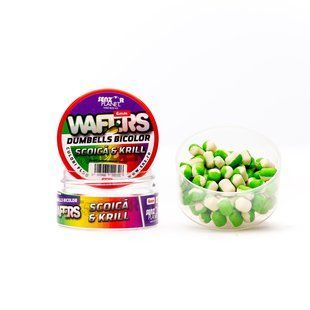 WAFTERS DUMBELLS BICOLOR SCOICA & KRILL 6mm 15g